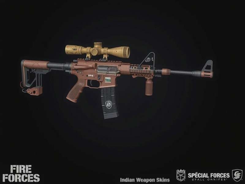 Exclusive Indian-Themed Weapon Skins in Cover Fire Cover Fire Special Forces Indian Weapon Skins